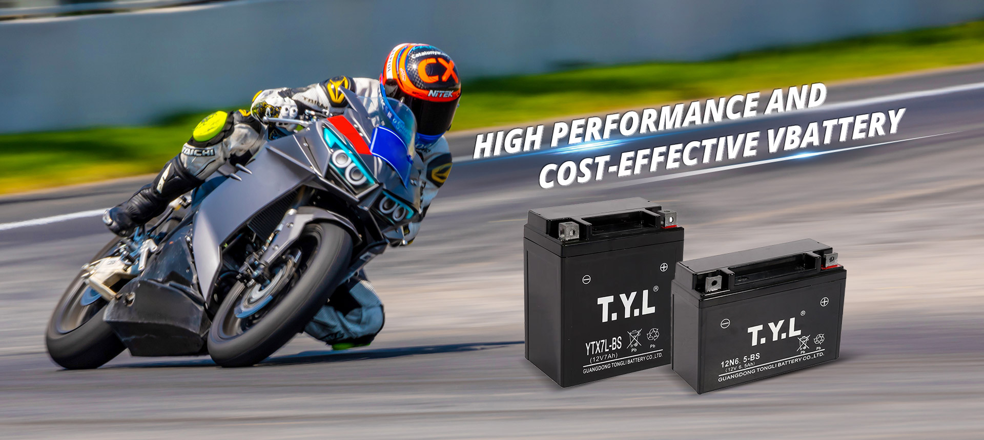 High performance Motorcycle battery